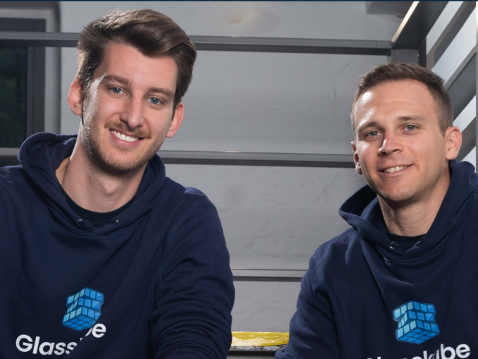 Louis Weston und Philip Miglinci gründeten das Wiener Start-up Glasskube 2023. (c) Glasskube Labs GmbH