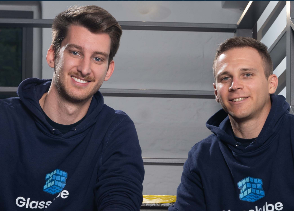 Louis Weston und Philip Miglinci gründeten das Wiener Start-up Glasskube 2023. (c) Glasskube Labs GmbH