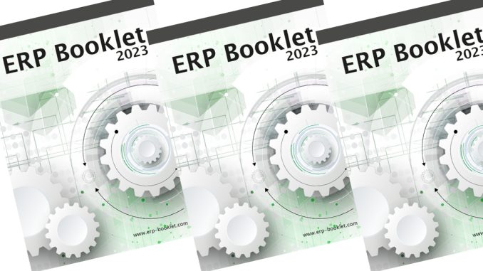 Das ERP Booklet 2023 der SIS Consulting hilft dabei, die Übersicht zu behalten.