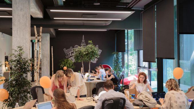 So etwa soll der Co-Working-Space in Wien aussehen. (c) Talent Garden