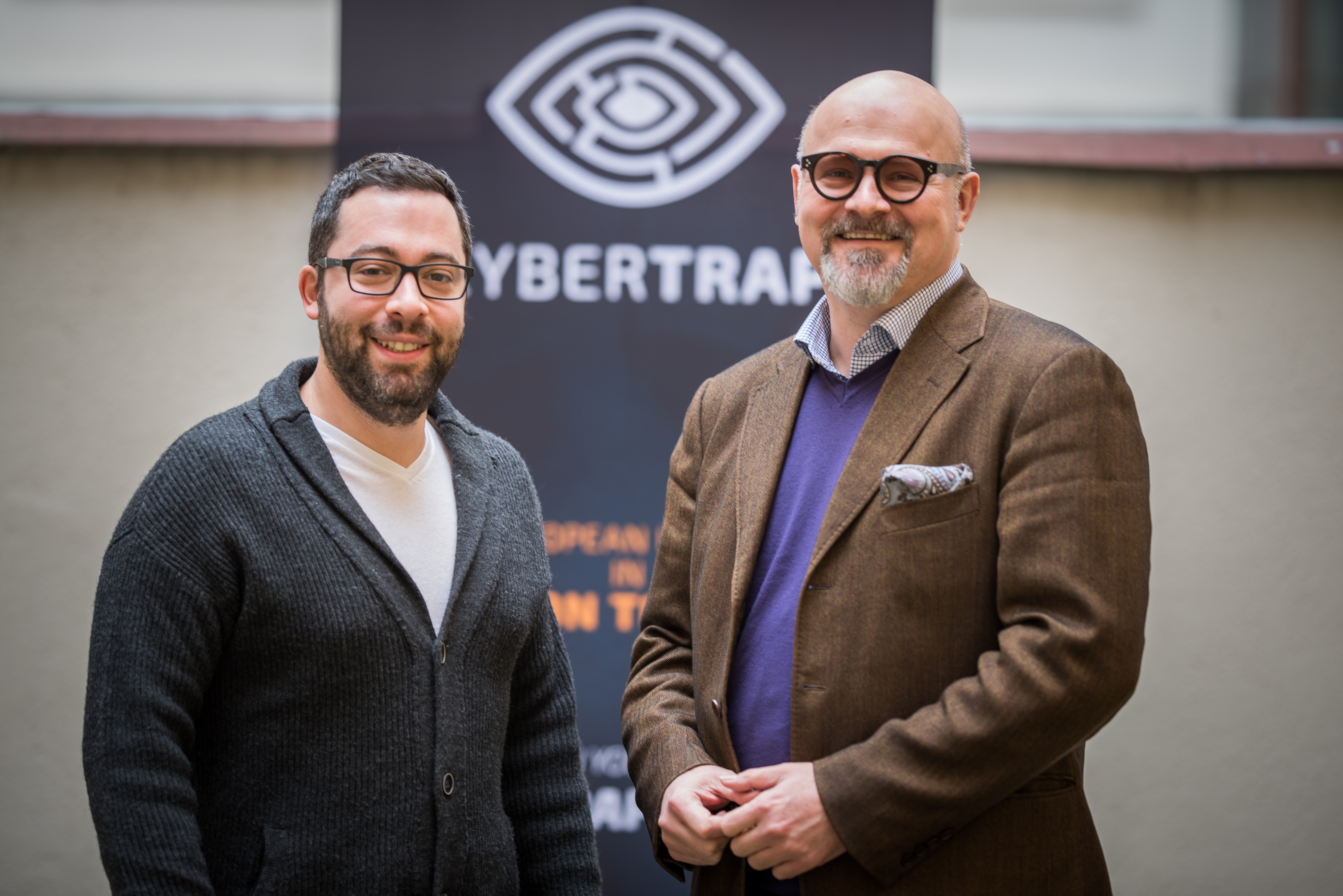 CTO Avi Kravitz und CEO Jack C. Wagner sind die Firmengründer von CyberTrap.