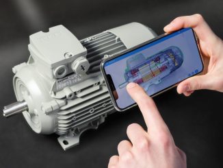 Augmented Reality ermöglicht intuitiven Zugriff auf Produktdaten des Digital Twin. (c) Fraunhofer IGD, Siemens AG