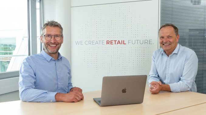 Premedia-CEO Wolfgang Erlebach und Hannes Leobacher, Head of IT Austria bei SPAR ICS. (c) Premedia