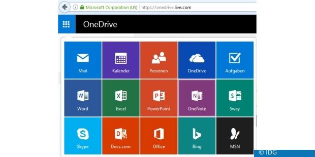 Google und Microsoft (im Bild) bieten ausgereifte Office-Anwendungen im Web, die sich gratis ohne kostenpflichtige Lizenz nutzen lassen. (c) IDG