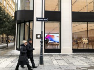 »Apple Kärntner Straße« liegt sehr zentral in der Wiener Innenstadt in der Kärtner Straße Nr. 11. (c) Klaus Lorbeer