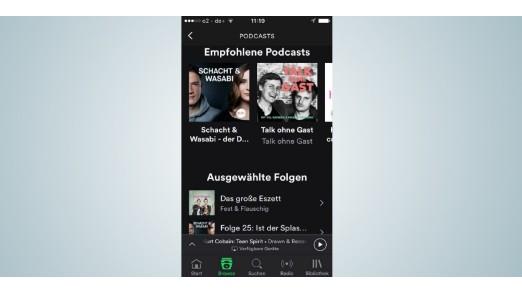 Bei den Streamingdiensten Deezer und Spotify können sich Nutzer über zahlreiche verschiedene Podcasts freuen.