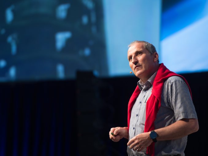 Eine der Top-Keynotes hielt Ex-Astronaut Franz Viehböck. (c) SAP / A. Hroß – Opus Marketing