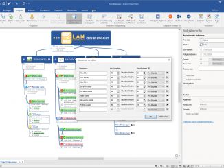 MindManager 2020 führt das Projektkosten-Tracking ein, das es einzelnen Benutzern ermöglicht, allgemeine Kosten in Projektmaps zu definieren und anzuzeigen. (c) Corel