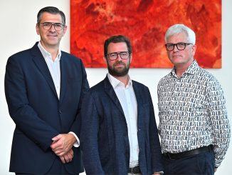 Nermin Adzamija, eww Vorstandssprecher Florian Niedersüß und Bernhard Peham. (c) Andreas Maringer