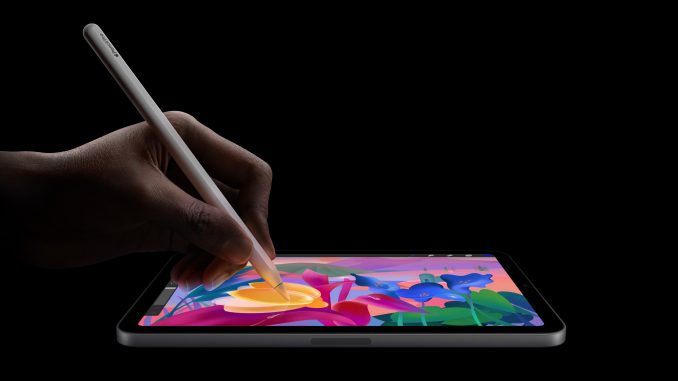 Das neue iPad mini unterstützt den Apple Pencil Pro. (c) Apple