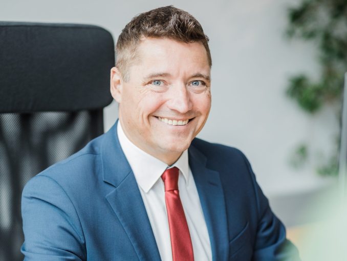 Sven Glöckner ist Geschäftsführer/CFO bei A-Trust. (c) MATPHOTO