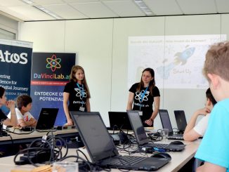 Coding-Workshop mit DaVinciLab bei Atos. (c) BMDW-Dolenc