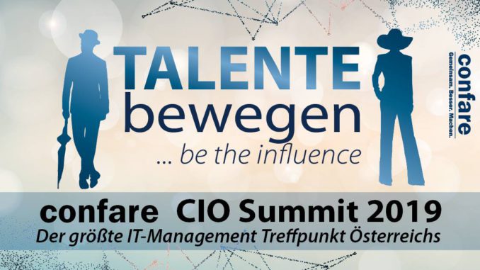 Die Preisträger des Confare CIO Awards und die Teilnehmer des CIO Summit sind jene Talente, die Unternehmen in die Digitale Zukunft führen. Sie nehmen Einfluss und bewegen die Köpfe ihrer Mitarbeiter, ihrer Businesspartner und ihres digitalen Ökosystems. (c) Confare