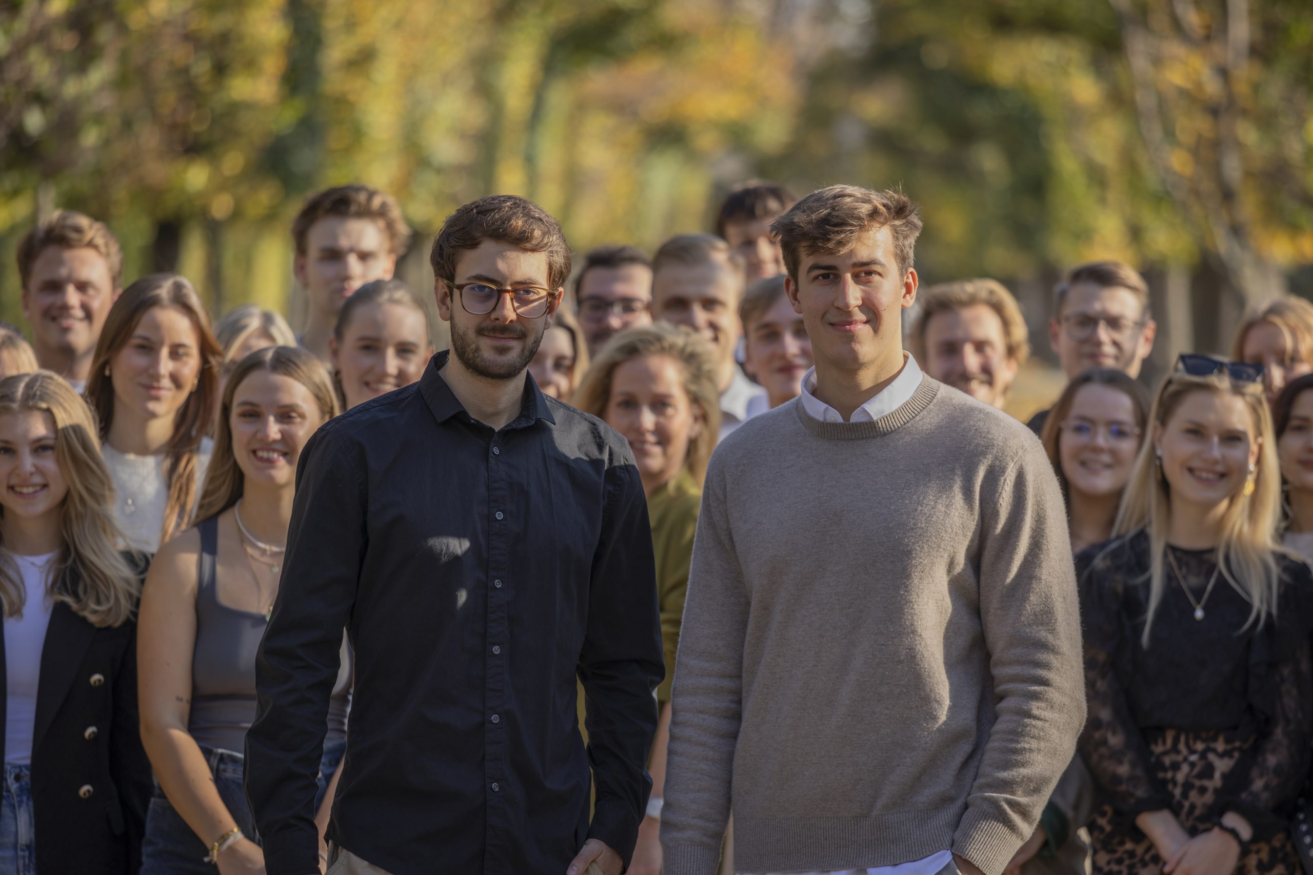 Chris Pollak und Moritz Lechner und das New Fluence-Team. (c) Clemens Lechner