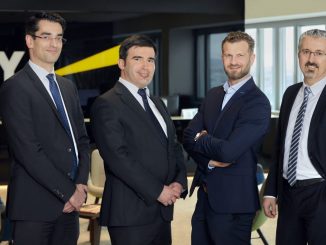 Die EY-Experten zum Thema Cybersecurity: Thomas Breuss, Gottfried Tonweber, Benjamin Weissmann und Drazen Lukac. (c) EY