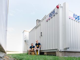 Aufgrund der begrenzten Stellfläche am Firmensitz von SONNENTOR wurde ein Rechenzentrums-Container angeschafft. (c) EPS