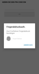 ESA 3.0 bietet Zweifaktor-Authentifizierung per Fingerabdruck am Smartphone.