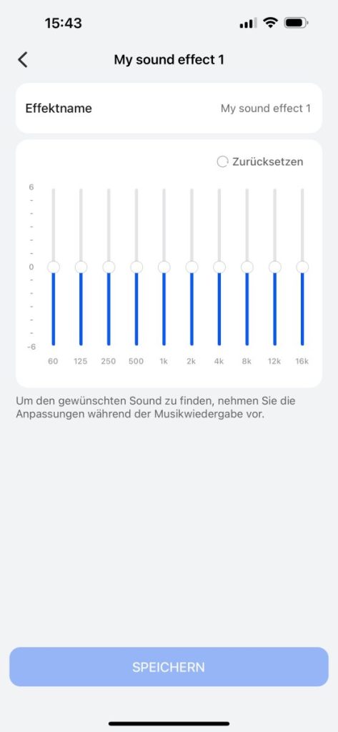 10-Band-Equalizer für den individuellen Klang (c) Screenshot ITWELT.at/KDL