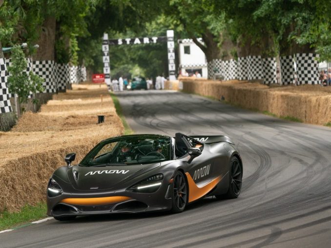 Der modifizierte McLaren 720S Spider 2021. (c) Goodwood