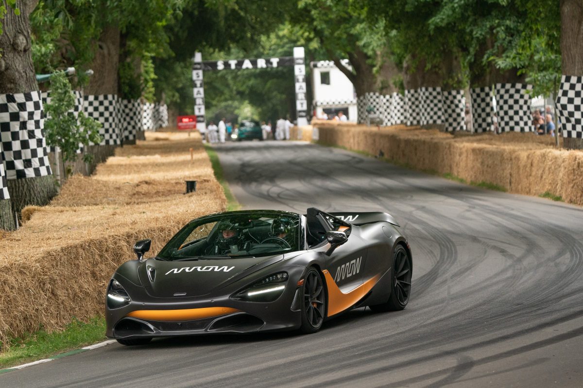 Der modifizierte McLaren 720S Spider 2021. (c) Goodwood