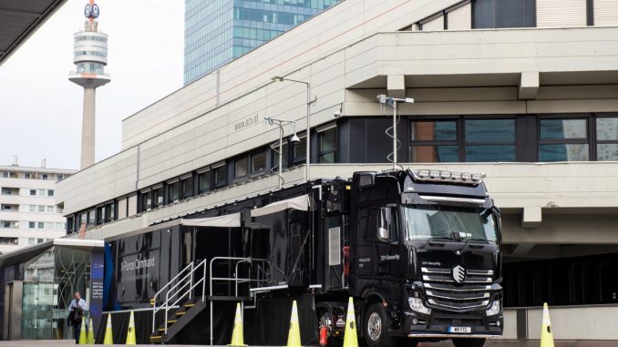 Der IBM CTOC-Truck in Wien.