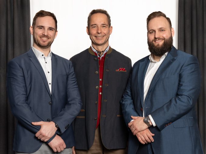 Die Geschäftsleitung von ITdesign: Darius König, Alexander Chvojka und Florian Müllner. (c) ITdesign