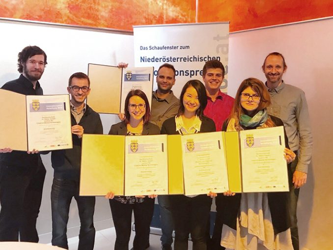 Innovationspreis 2019 - Die Gewinner (c) FH St Pölten