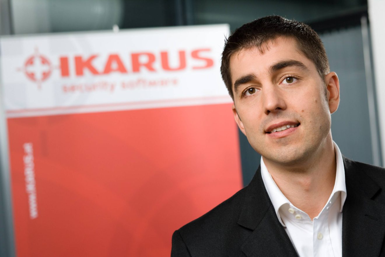 Joe Pichlmayr, CEO von IKARUS Security Software. (c) IKARUS Security Software GmbH