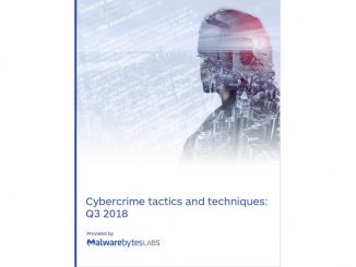 "Malwarebytes Cybercrime Tactics and Techniques Q2 2018”: Bericht von Malwarebytes über Cybercrime-Taktiken und -Techniken innerhalb des dritten Quartals 2018.