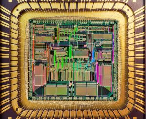 Motorola CPU in Großaufnahme (c) Gregg M. Erickson, 2010