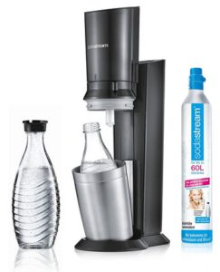 Gesprudeltes Wasser ohne zu schleppen? Mit einem SodaStream kein Problem. (c) Screenshot / Amazon