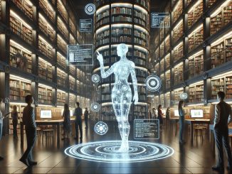 Österreichische Nationalbibliothek setzt wichtige Schritte im Bereich Künstlicher Intelligenz. (c) Dieses Bild wurde generiert durch ChatGPT von OpenAI