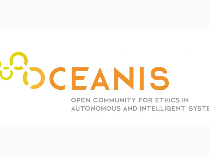 Logo der "Open Community for Ethics in Autonomous and Intelligent Systems", kurz: OCEANIS.