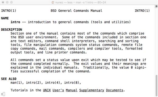 manual befehl unix