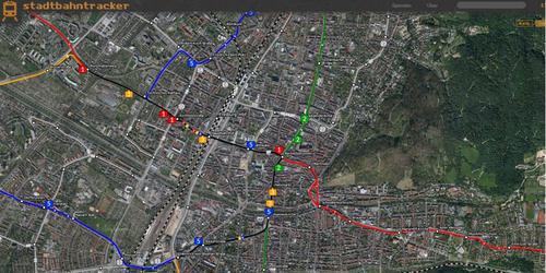 StadtbahnTracker Freiburg (c) IDG