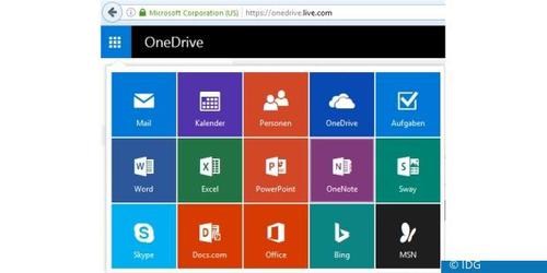 Google und Microsoft (im Bild) bieten ausgereifte Office-Anwendungen im Web, die sich gratis ohne kostenpflichtige Lizenz nutzen lassen. (c) IDG