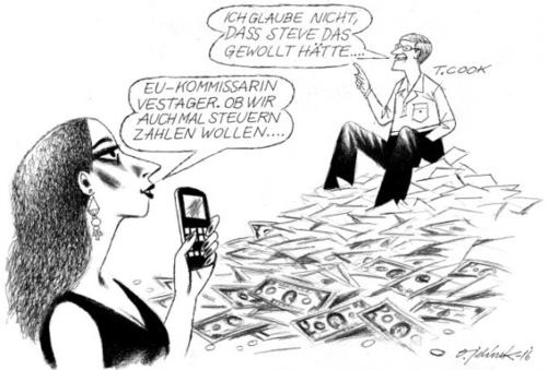 Eine ganz besondere Beziehung - Apple und die Steuern. (c) computerwoche.de