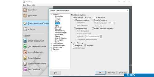 Wie jede Programmalternative unterscheidet sich auch Libre Office auf den ersten Blick von Microsoft Office. (c) pcwelt.de