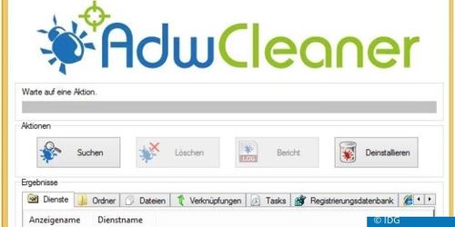 Mit AdwCleaner entfernen Sie schnell und einfach restliche Viren von einem Rechner. (c) IDG