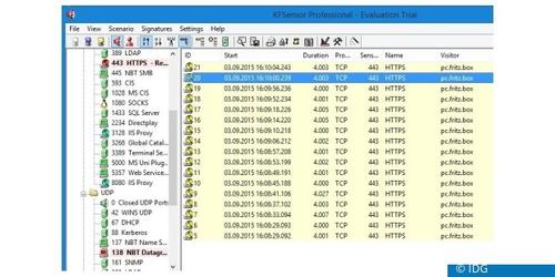 Ein Honeypot hat einen Angreifer entdeckt und protokolliert dessen Aktionen mit (c) IDG