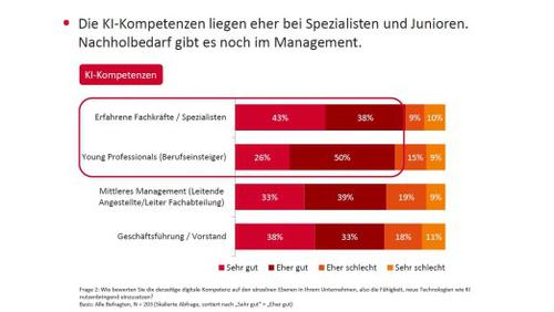 Im Umgang mit KI übertrumpfen junge Mitarbeiter ihre erfahrenen Kollegen nicht. (c) Sopra Steria