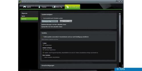 Grafikkarten-Tools erleichtern es, die Kartentreiber aktuell zu halten. (c) IDG