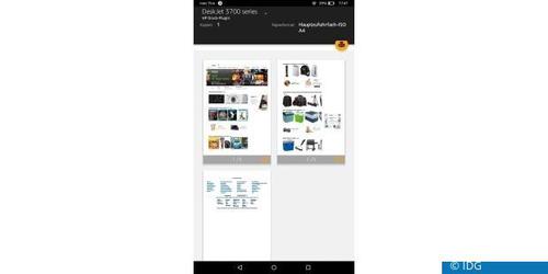 Selbst von Kindle-Fire-Tablets lässt es sich drucken, vorausgesetzt Sie haben das Plug-in des Druckerherstellers installiert. (c) IDG