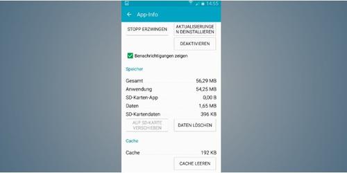 Wenn Apps streiken, gibt es verschiedene Lösungsansätze, mit denen Sie das Problem beheben können. Die Leerung des Cache-Speichers ist eine davon. (c) pcwelt.de