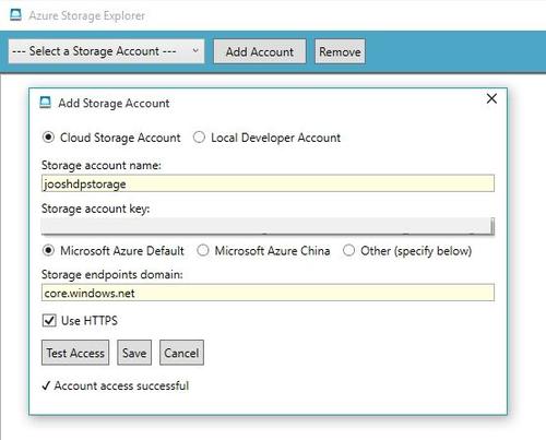 Mit Azure Storage Explorer können Sie auch vom lokalen Netzwerk auf die Daten in Azure Storage zugreifen. (c) Thomas Joos