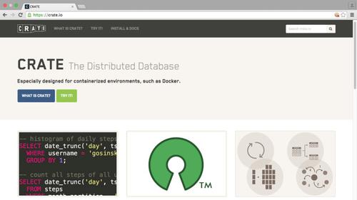 Crate bietet eine Shared-Nothing-Architektur und will SQL und NoSQL kombinieren. (c) Stephan Wiesend