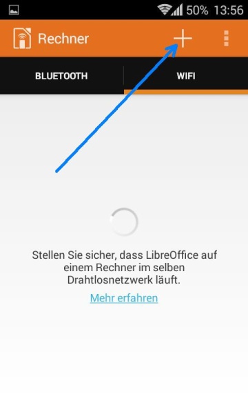 Eleganter ist eine WLAN-Verbindung. Hier ist es aber erforderlich, den Rechner manuell hinzuzufügen. Die automatische Erkennung findet in der Regel keine Geräte. (c) Thomas Rieske