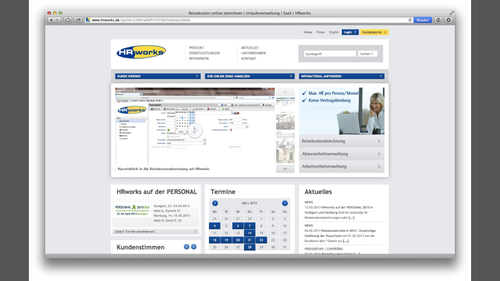 HR Works hilft bei der effizienten Durchführung administrativer Tätigkeiten in den Bereichen Reisekostenabrechnung, sowie Abwesenheits- und Urlaubsverwaltung. (c) computerwoche.de