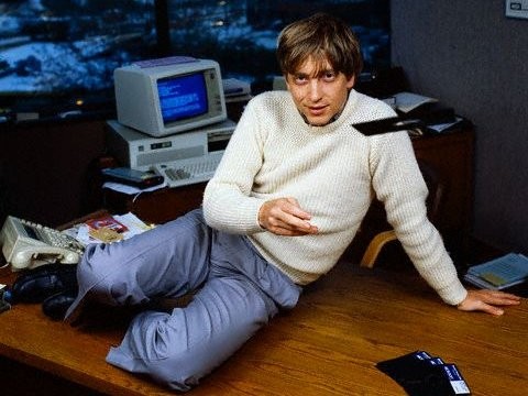 Als Microsoft noch wild war: Bill Gates in frühen Jahren... (c) Flickr.com