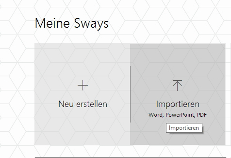 In Sways können Sie auch PowerPoint-Präsentationen, Word-Dokumente oder PDFs einbinden (c) Thomas Joos